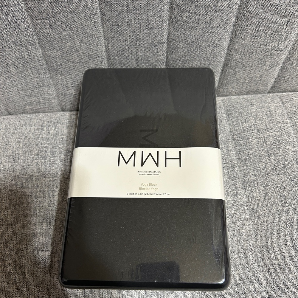 MWH Black Yoga Block